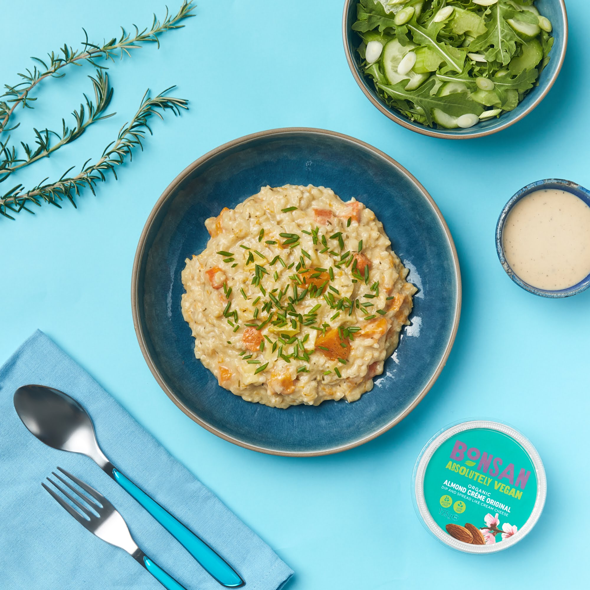 Roasted Vegetable Risotto | Bonsan Absolutely Vegan