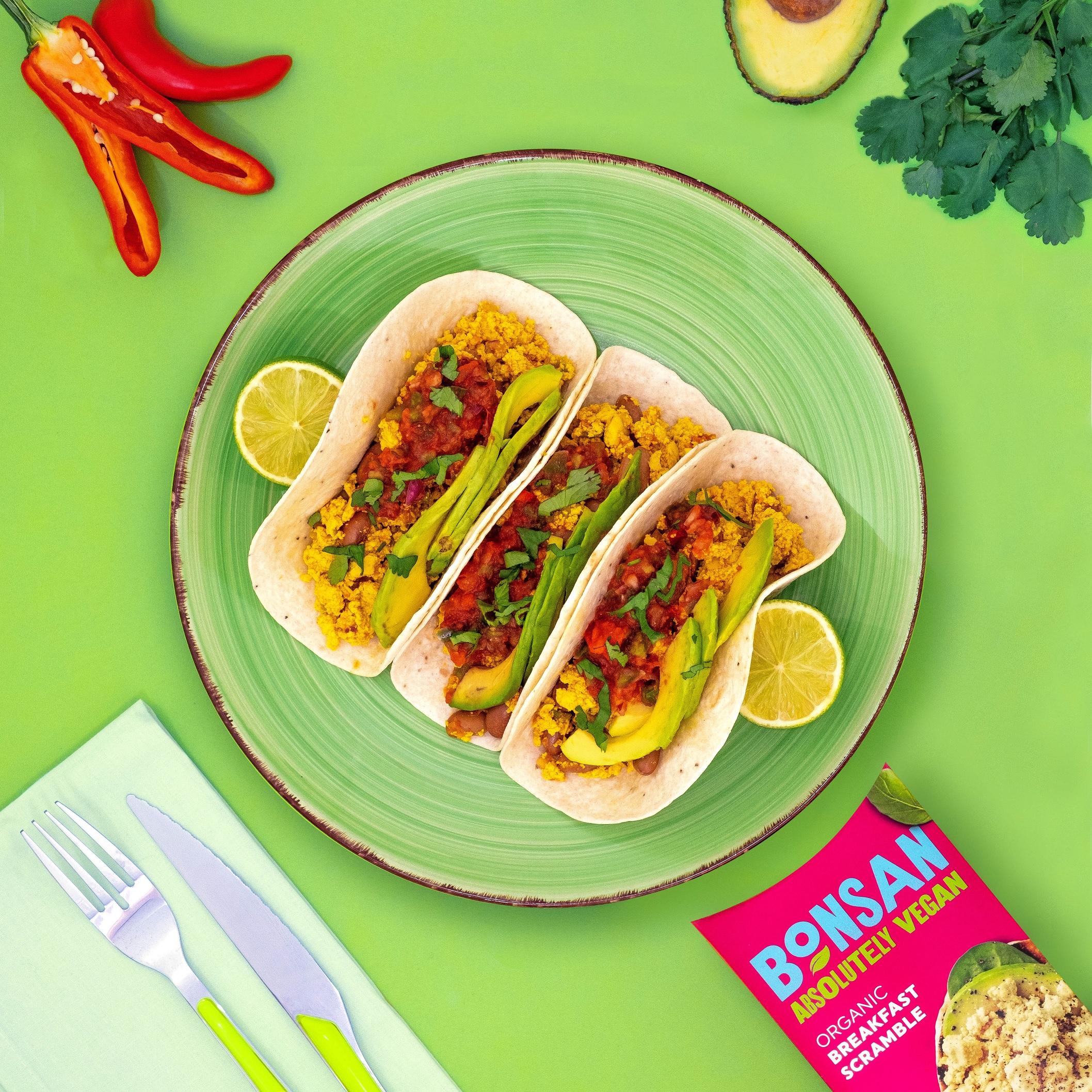 Vegan Huevos Rancheros | Bonsan Absolutely Vegan