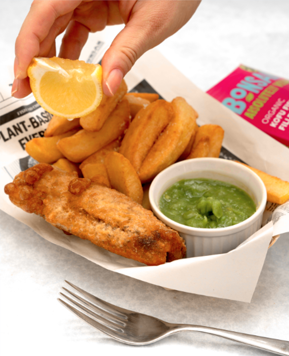 FISHFREE FISH AND CHIPS | Bonsan Absolutely Vegan